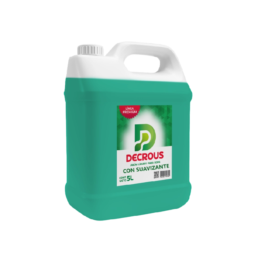 5L JABON LIQUIDO CON SUAVIZANTE