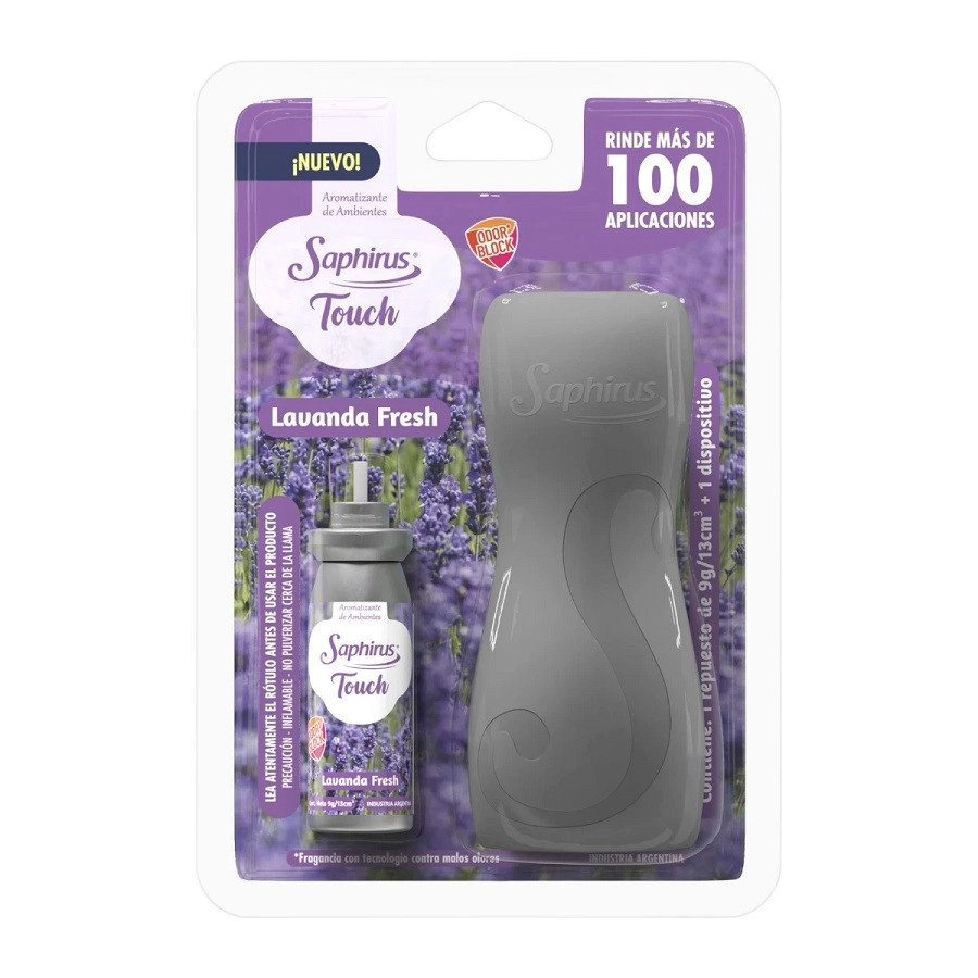 SAPHIRUS TOUCH GREY + LAVANDA FRESH