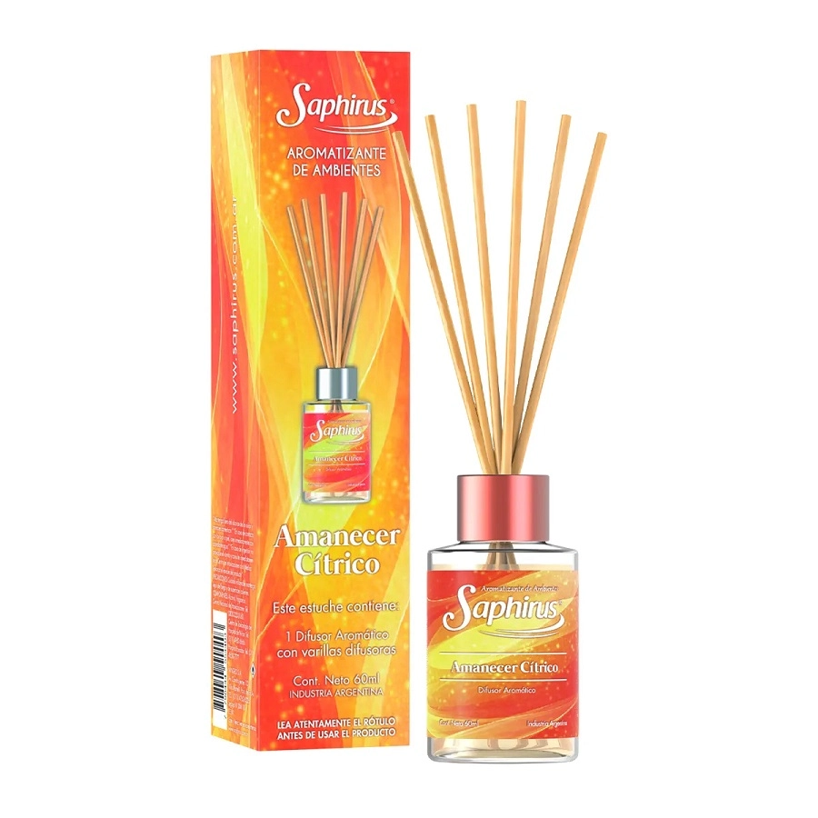 DIFUSOR AMANECER CITRICO 60ML