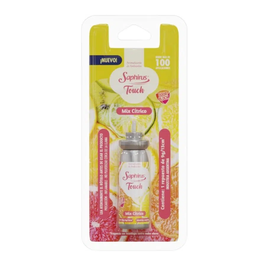 REPUESTO SAPHIRUS TOUCH MIX CITRICOS
