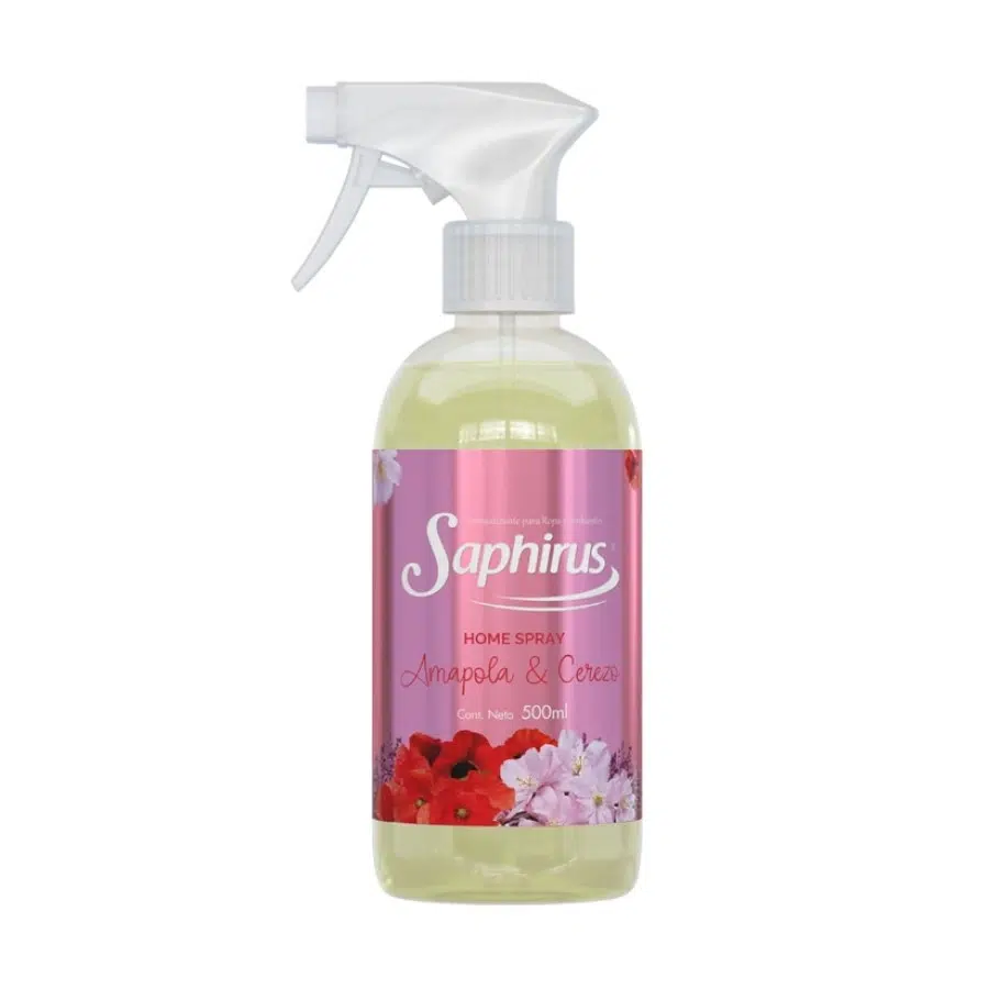 HOME SPRAY SAPHIRUS AMAPOLA Y CEREZO