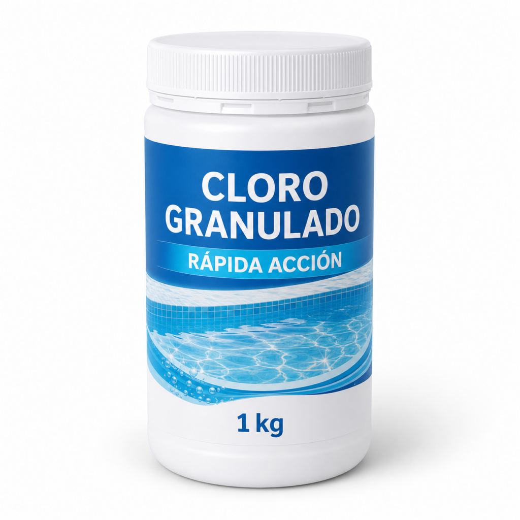 1KG CLORO GRANULADO RAPIDA ACCION